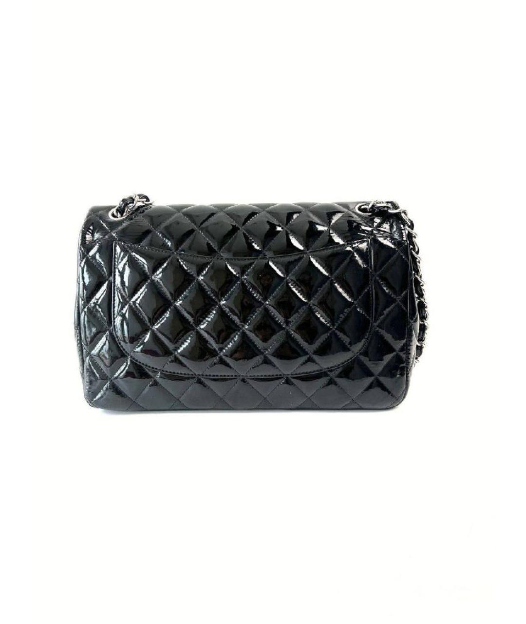 CHANEL Черная кожаная сумка через плечо, фото 2