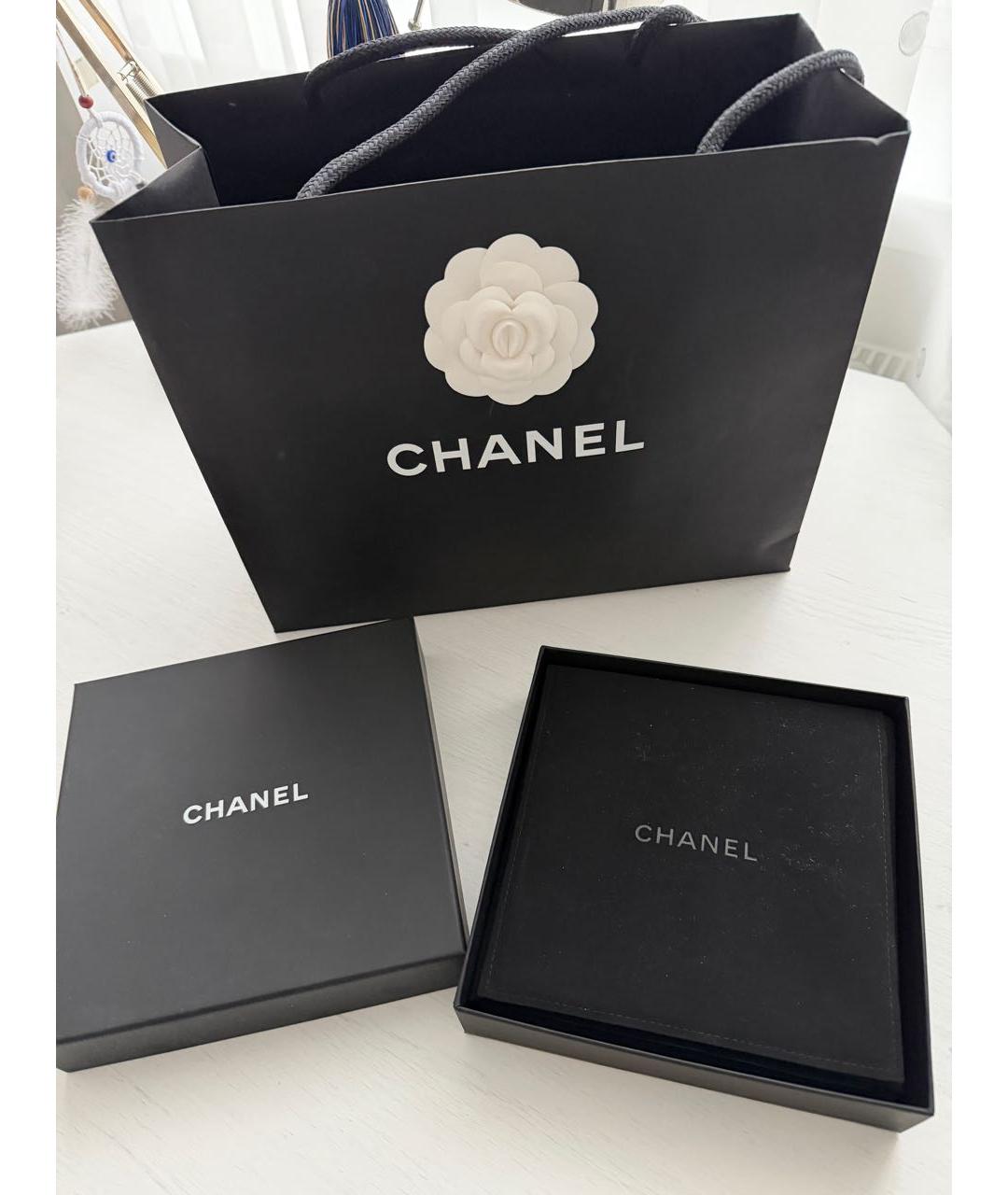 CHANEL Золотое металлическое колье, фото 5