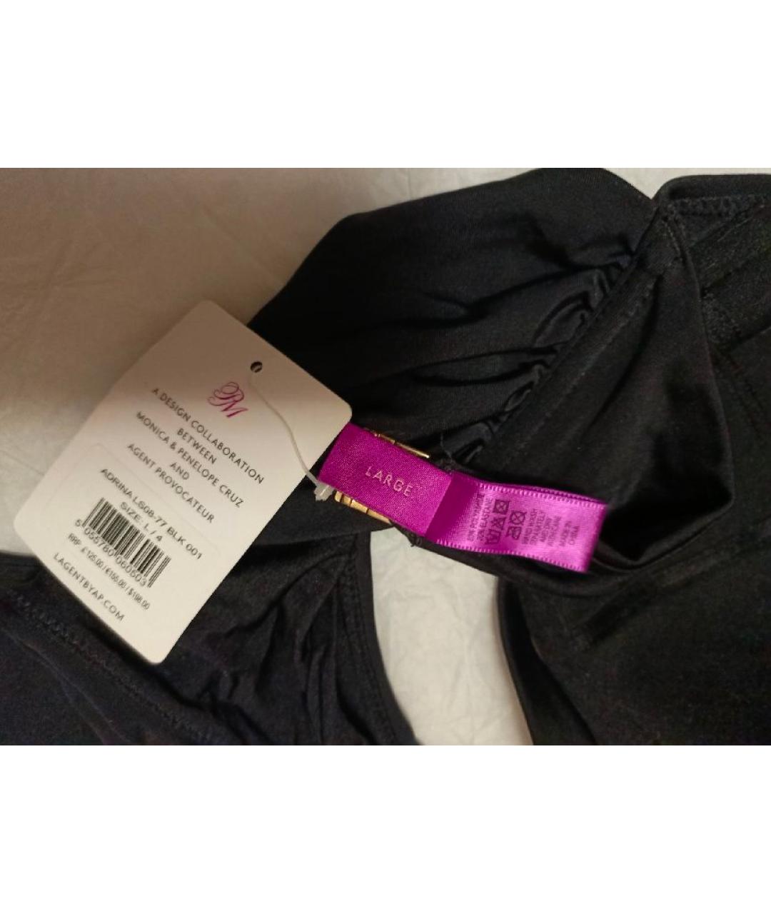 AGENT PROVOCATEUR Черный полиамидовый купальник, фото 8