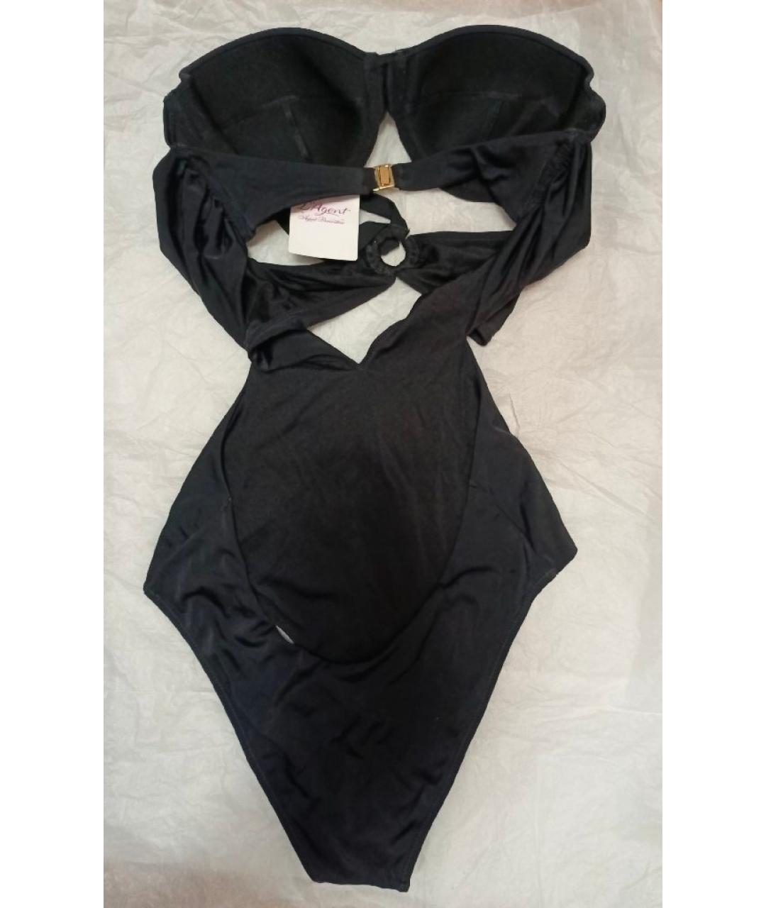 AGENT PROVOCATEUR Черный полиамидовый купальник, фото 4