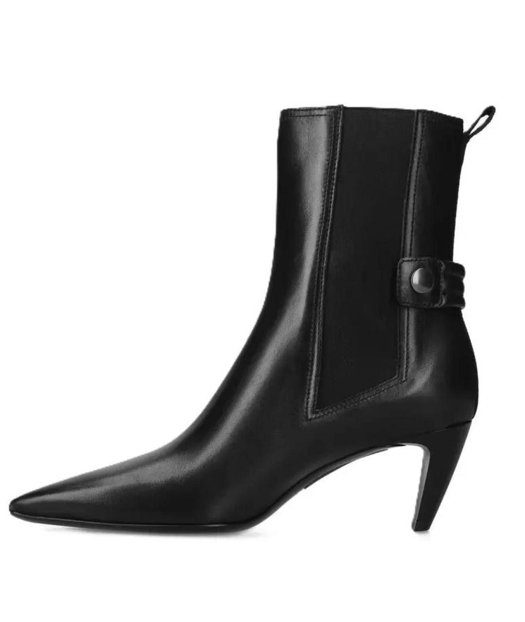 PREMIATA Черные кожаные ботильоны, фото 2