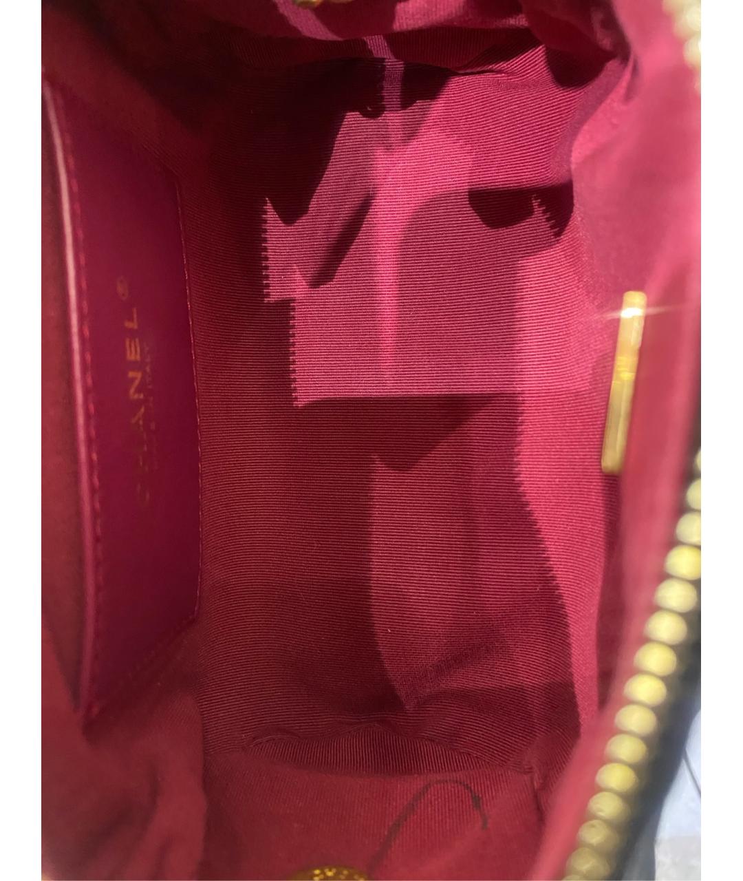 CHANEL Черная кожаная сумка через плечо, фото 9