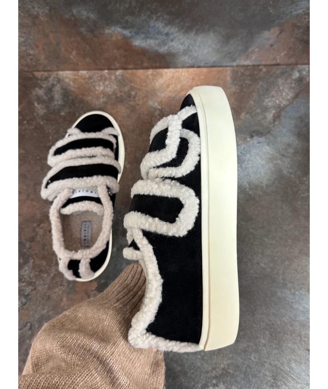 INUIKII Черные замшевые кроссовки, фото 2