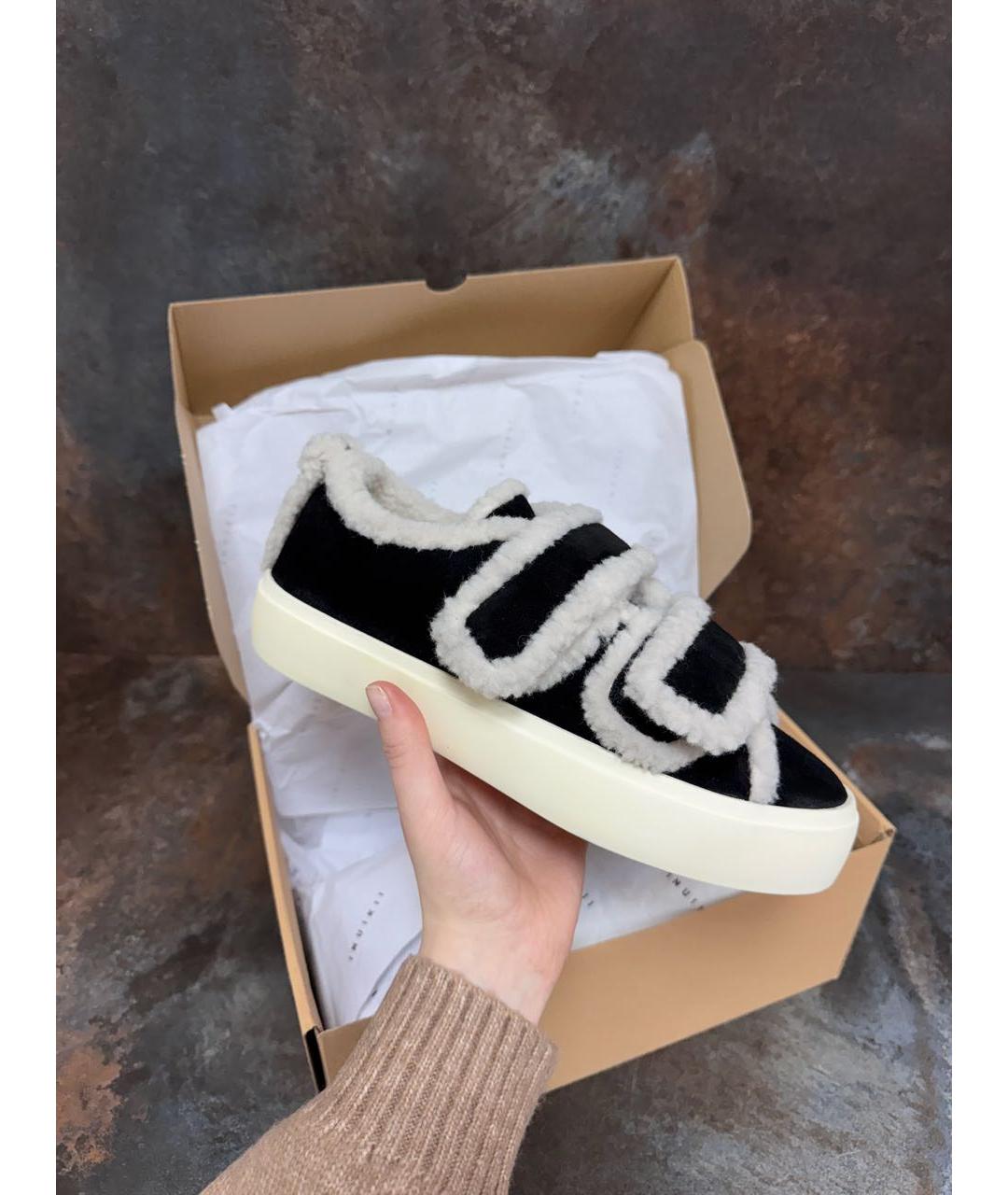 INUIKII Черные замшевые кроссовки, фото 4