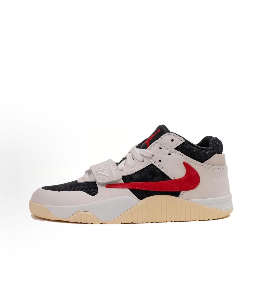 JORDAN Мульти кожаные низкие кроссовки / кеды, фото 3