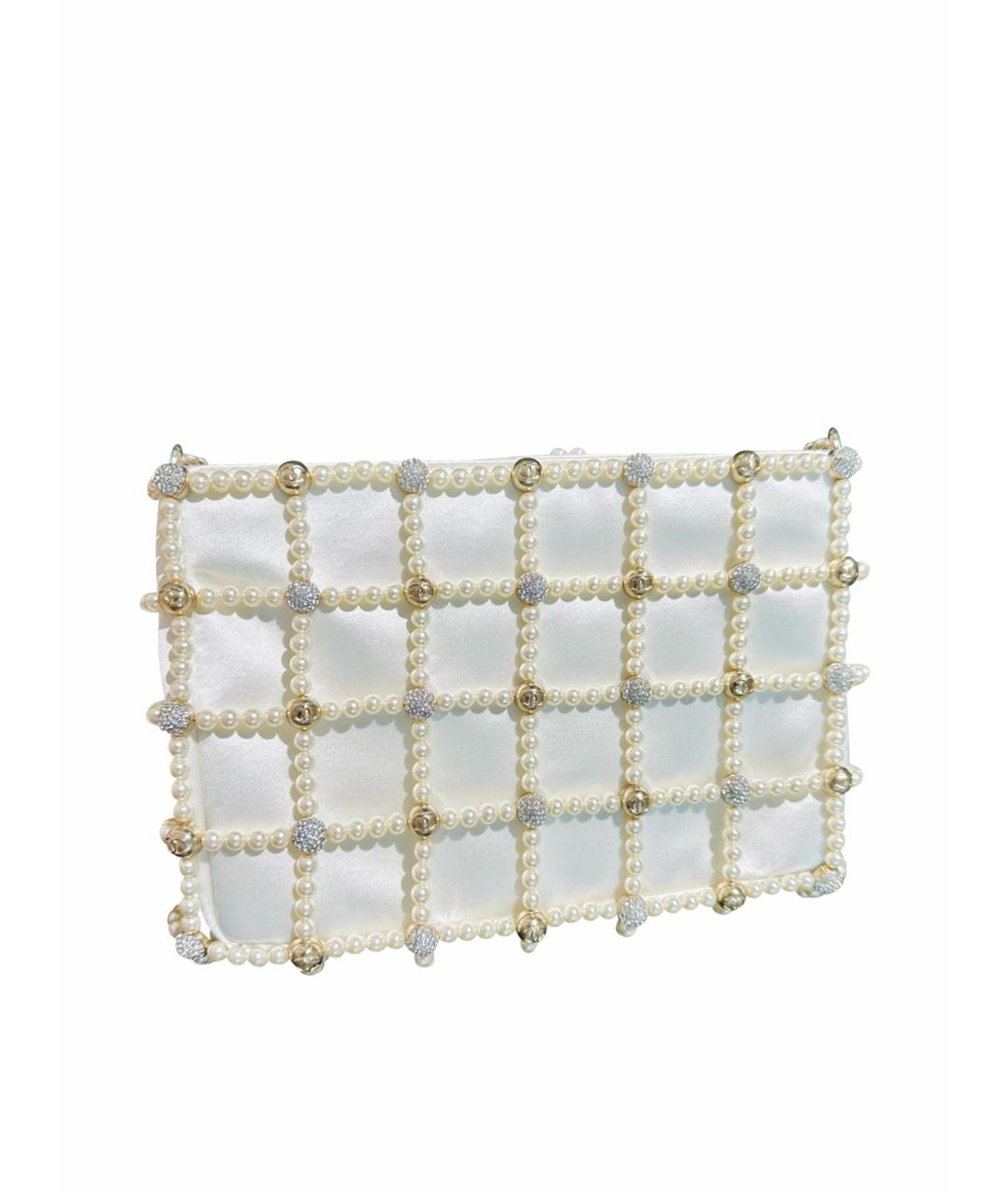 CHANEL Белая сумка через плечо, фото 1