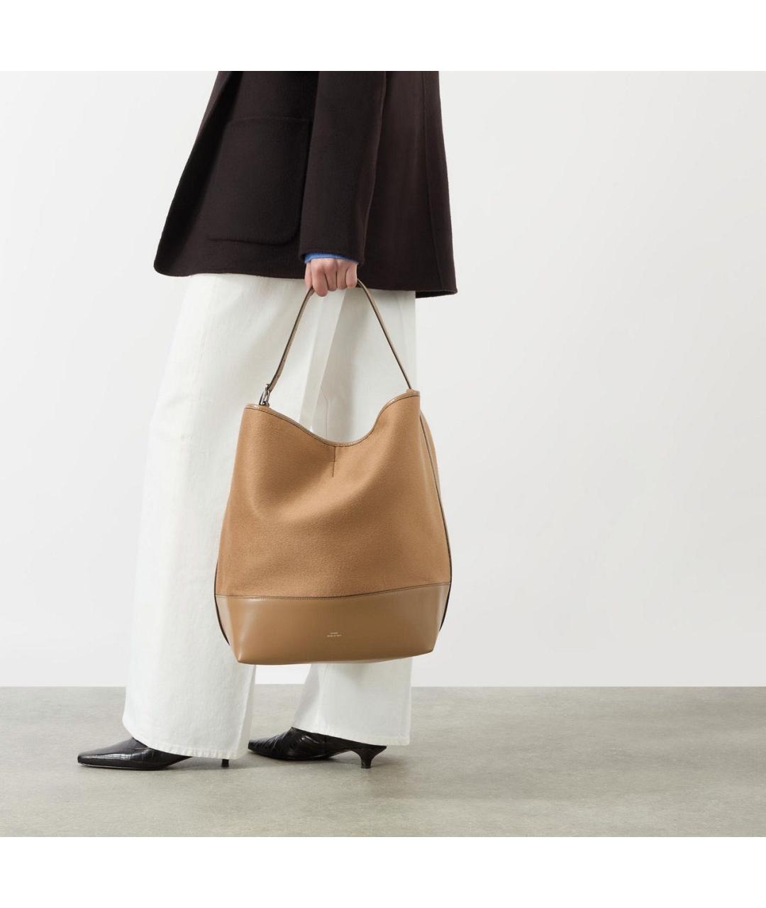 TOTEME Коричневая сумка тоут, фото 3