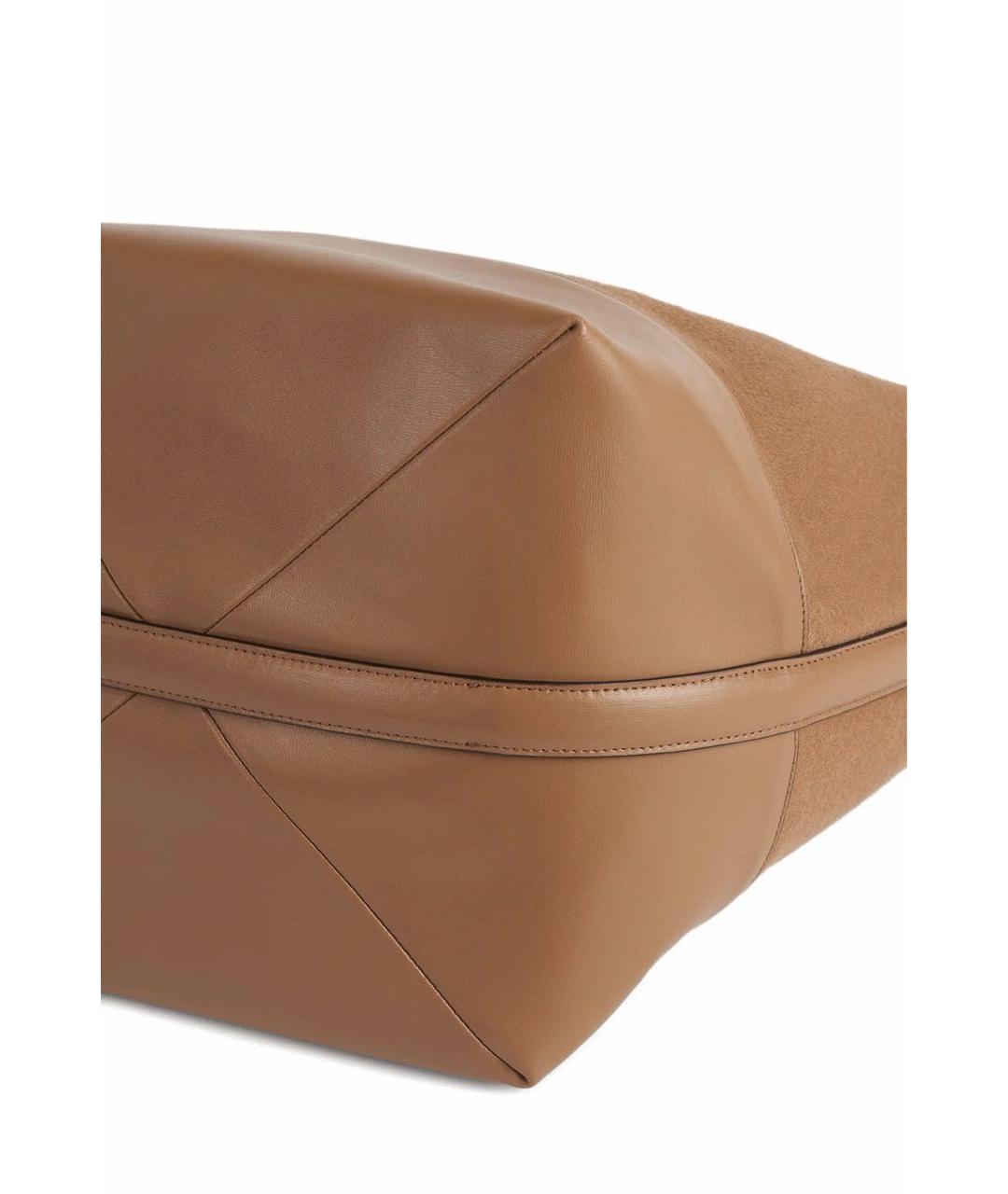 TOTEME Коричневая сумка тоут, фото 6