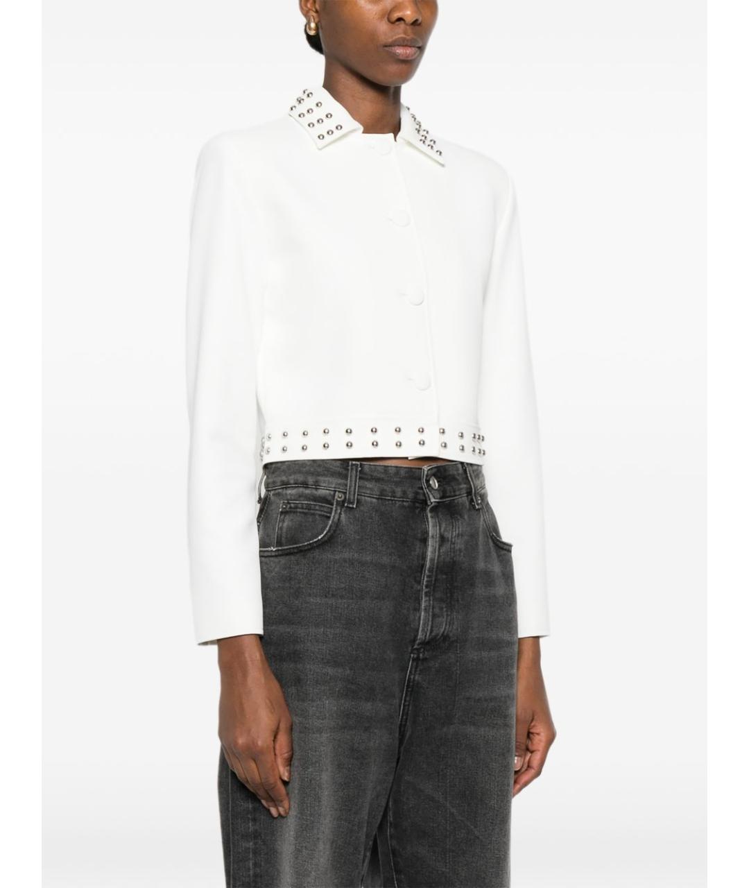 LIU JO Белая полиэстеровая куртка, фото 5