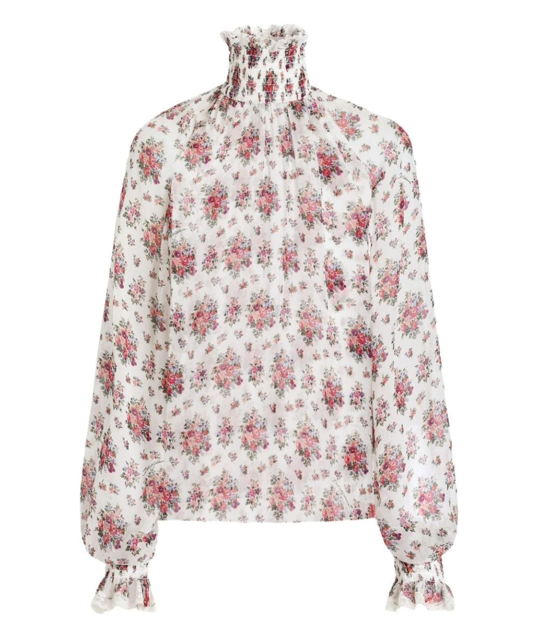 DOLCE&GABBANA Мульти шелковая блузы, фото 1