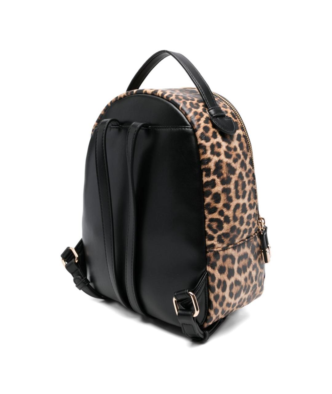 LIU JO Коричневый рюкзак из искусственной кожи, фото 3