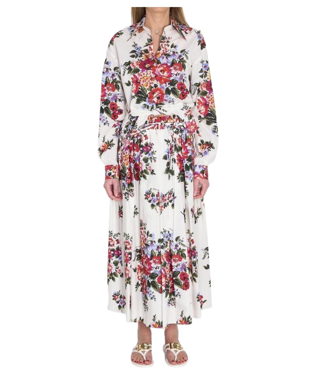 DOLCE&GABBANA Мульти хлопковая рубашка, фото 2