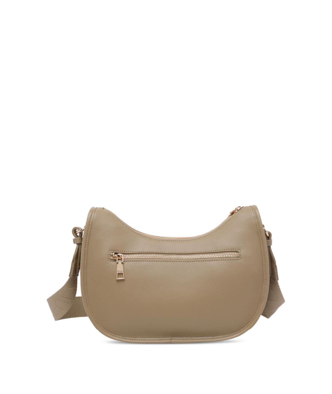 LIU JO Коричневая сумка через плечо из искусственной кожи, фото 2