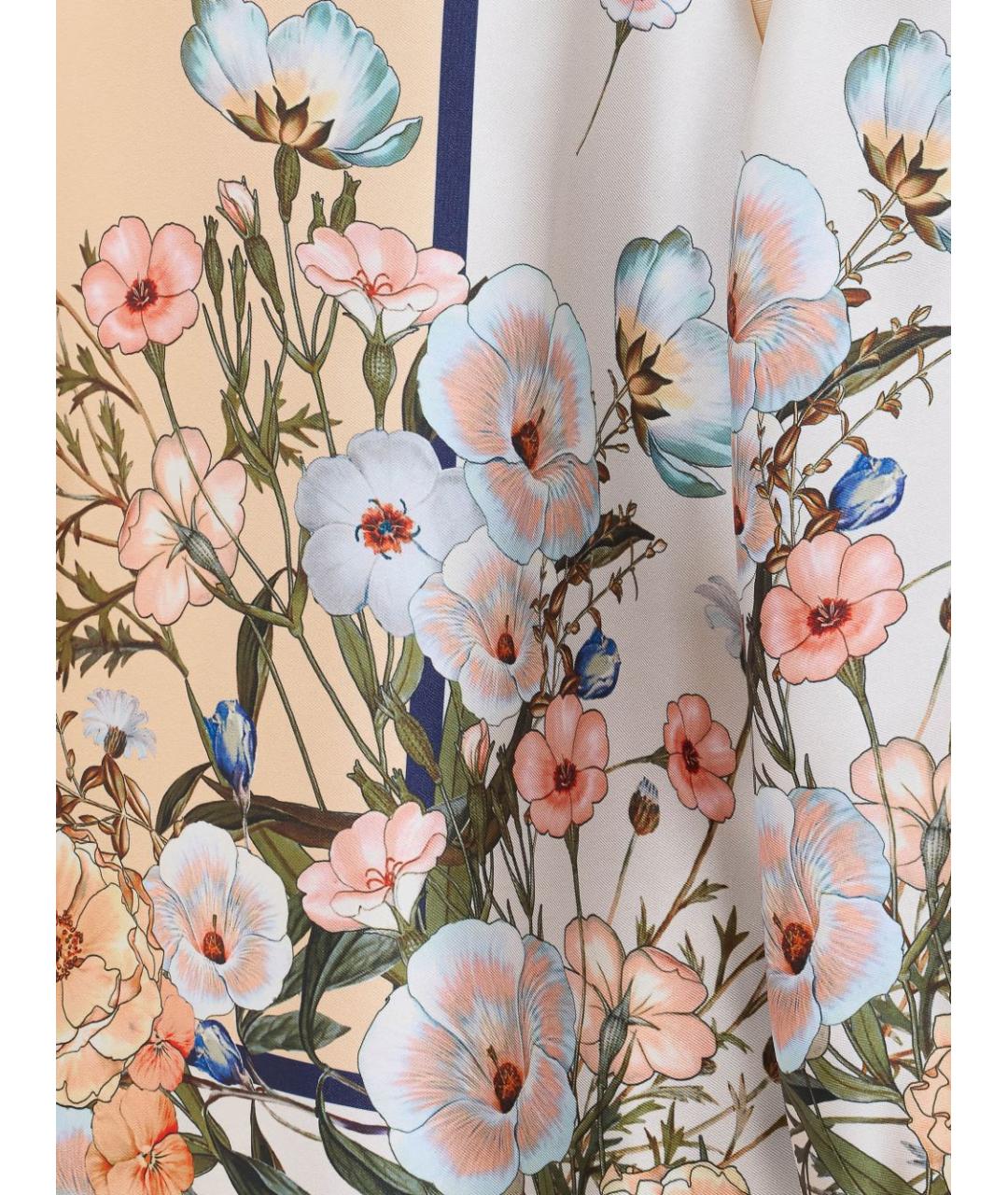 LIU JO Синяя полиэстеровая блузы, фото 3