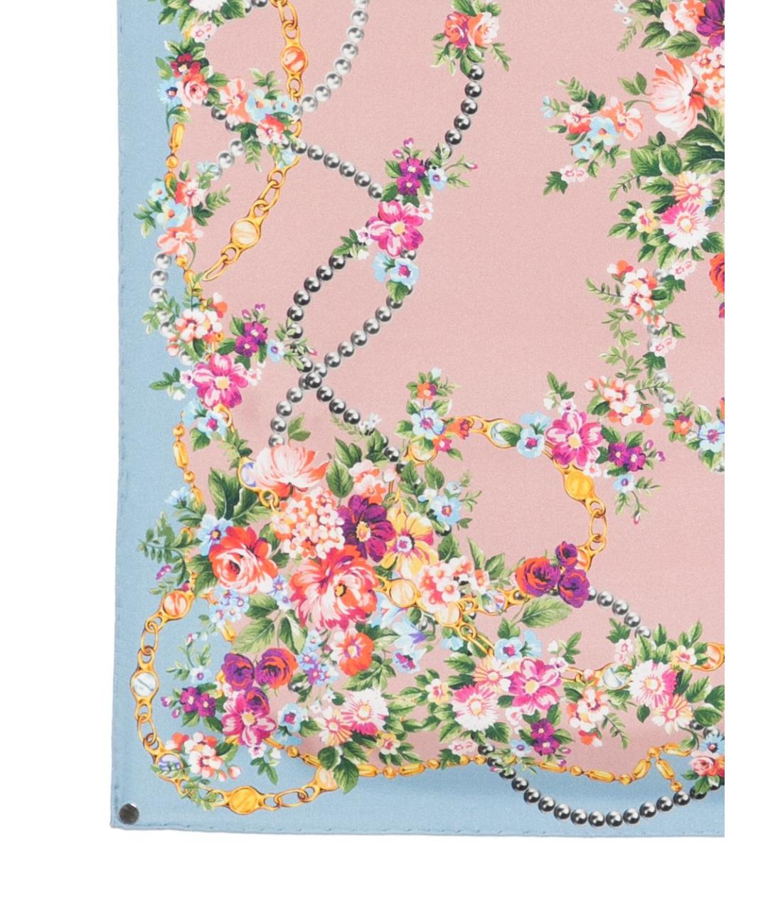 DOLCE&GABBANA Мульти шелковый шарф, фото 2