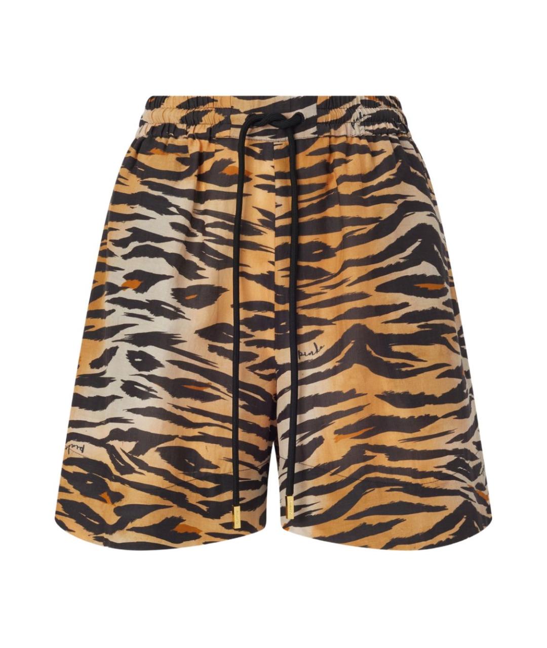 PINKO Бежевые хлопковые шорты, фото 1