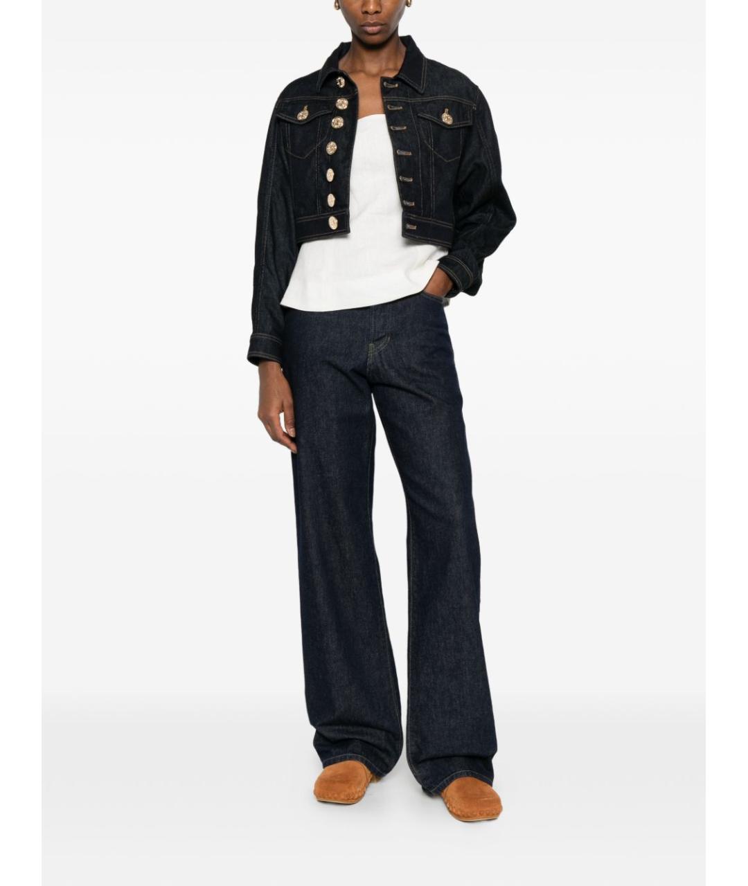 DONDUP Синяя хлопковая куртка, фото 2