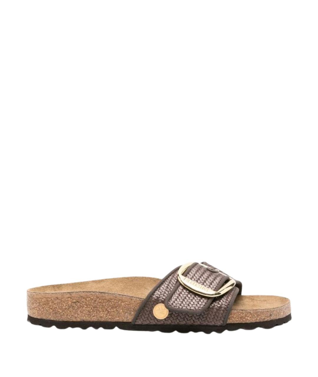 BIRKENSTOCK Бежевые шлепанцы, фото 1