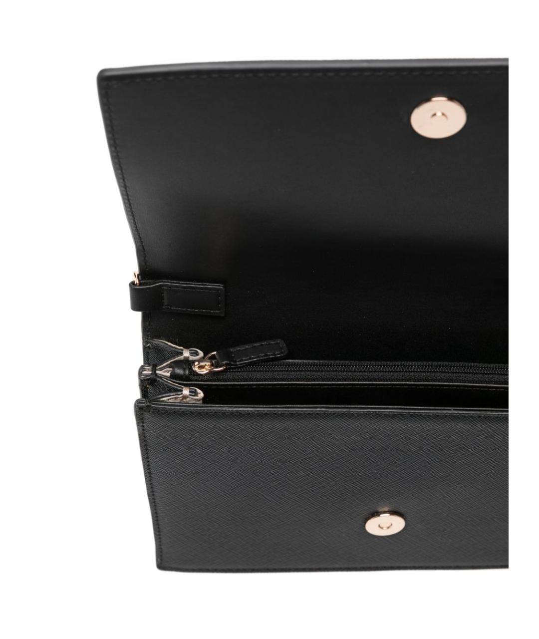 LIU JO Черная сумка через плечо из искусственной кожи, фото 2