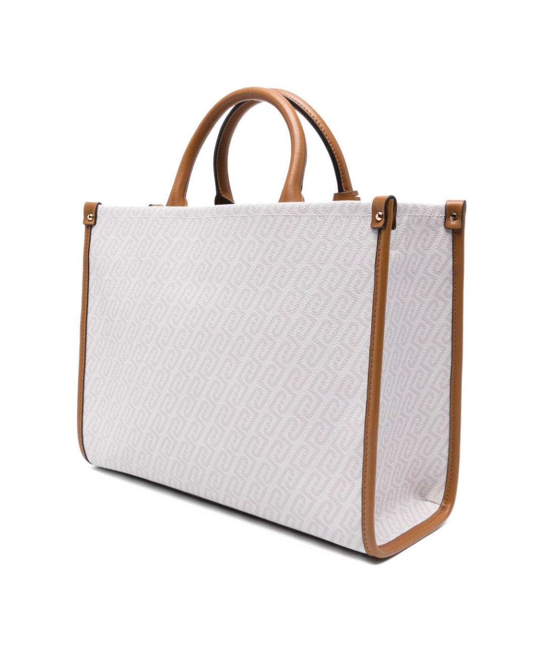 LIU JO Коричневая сумка тоут из искусственной кожи, фото 3