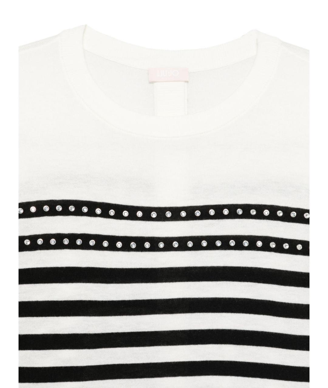 LIU JO Черный шерстяной джемпер / свитер, фото 3