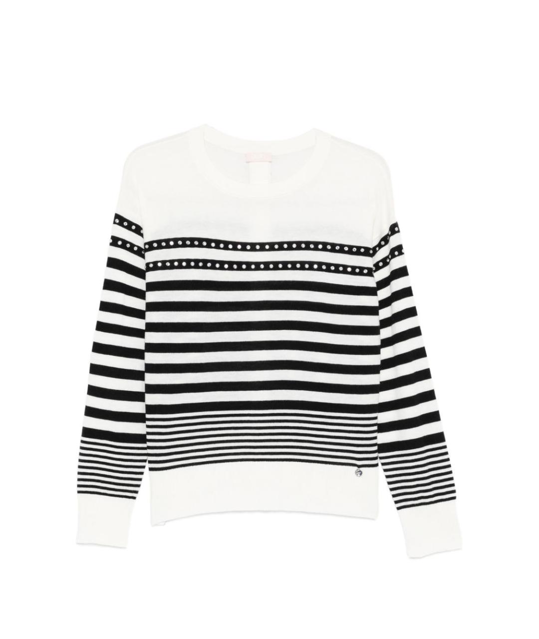 LIU JO Черный шерстяной джемпер / свитер, фото 1