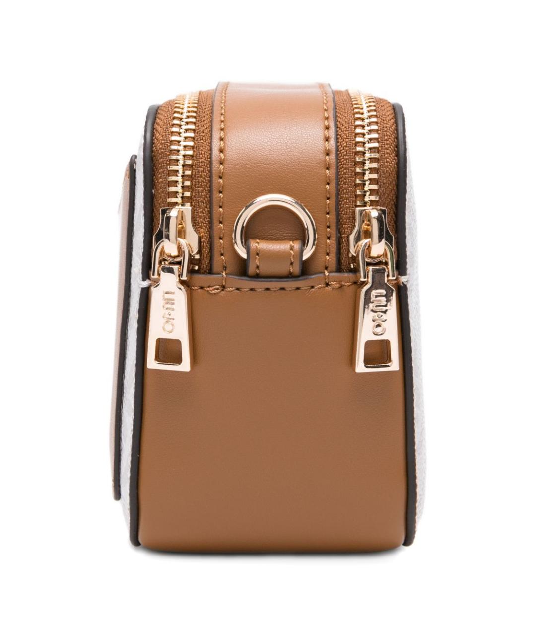 LIU JO Коричневая сумка через плечо из искусственной кожи, фото 2