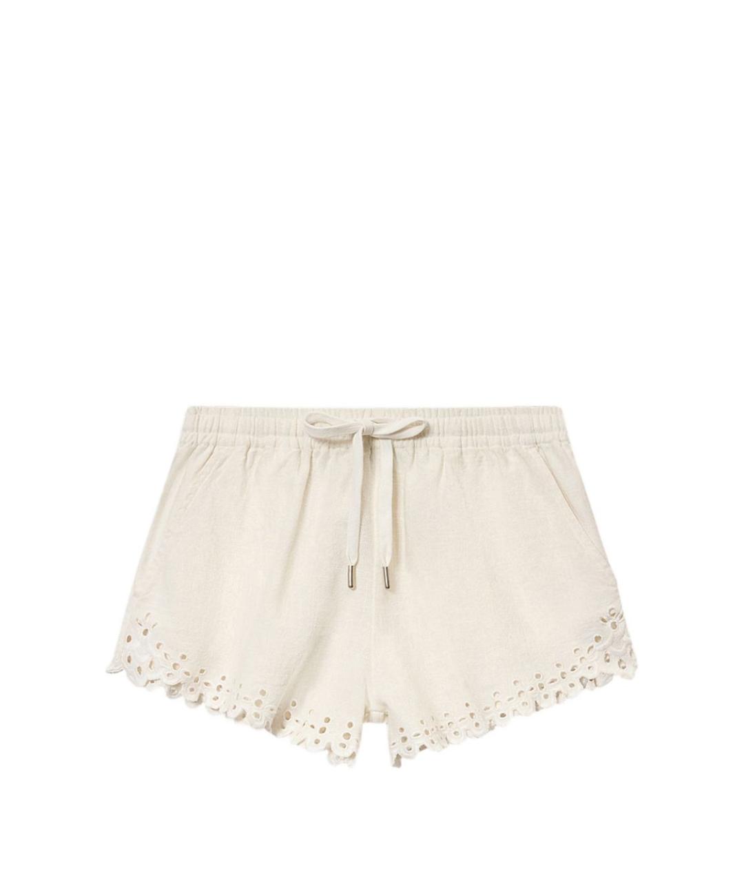 ISABEL MARANT Бежевые хлопковые шорты, фото 1