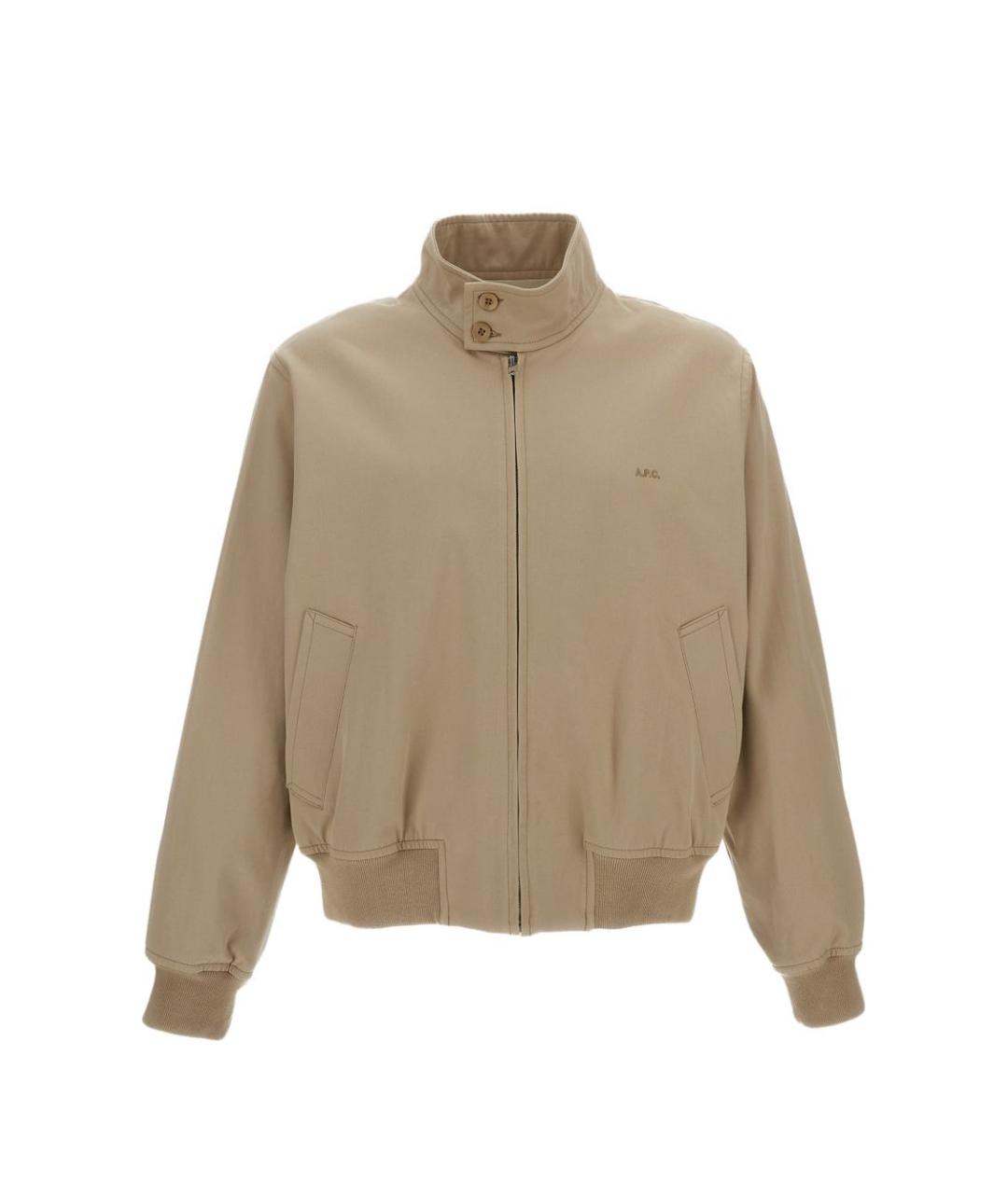 A.P.C. Бежевая хлопковая куртка, фото 1