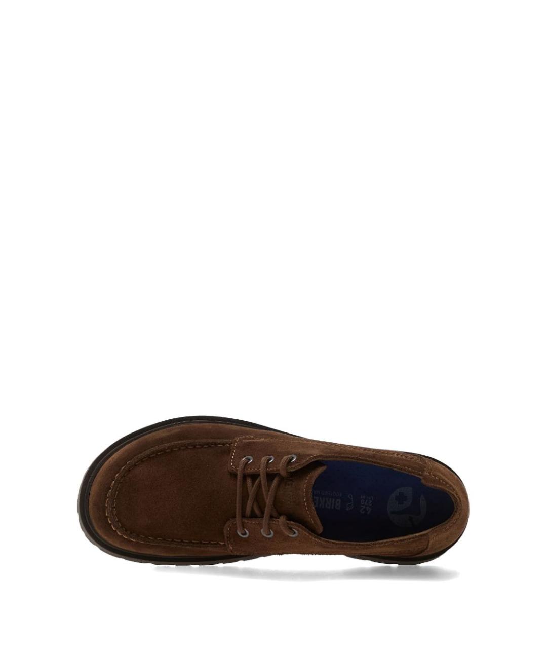 BIRKENSTOCK Коралловые замшевые низкие ботинки, фото 6