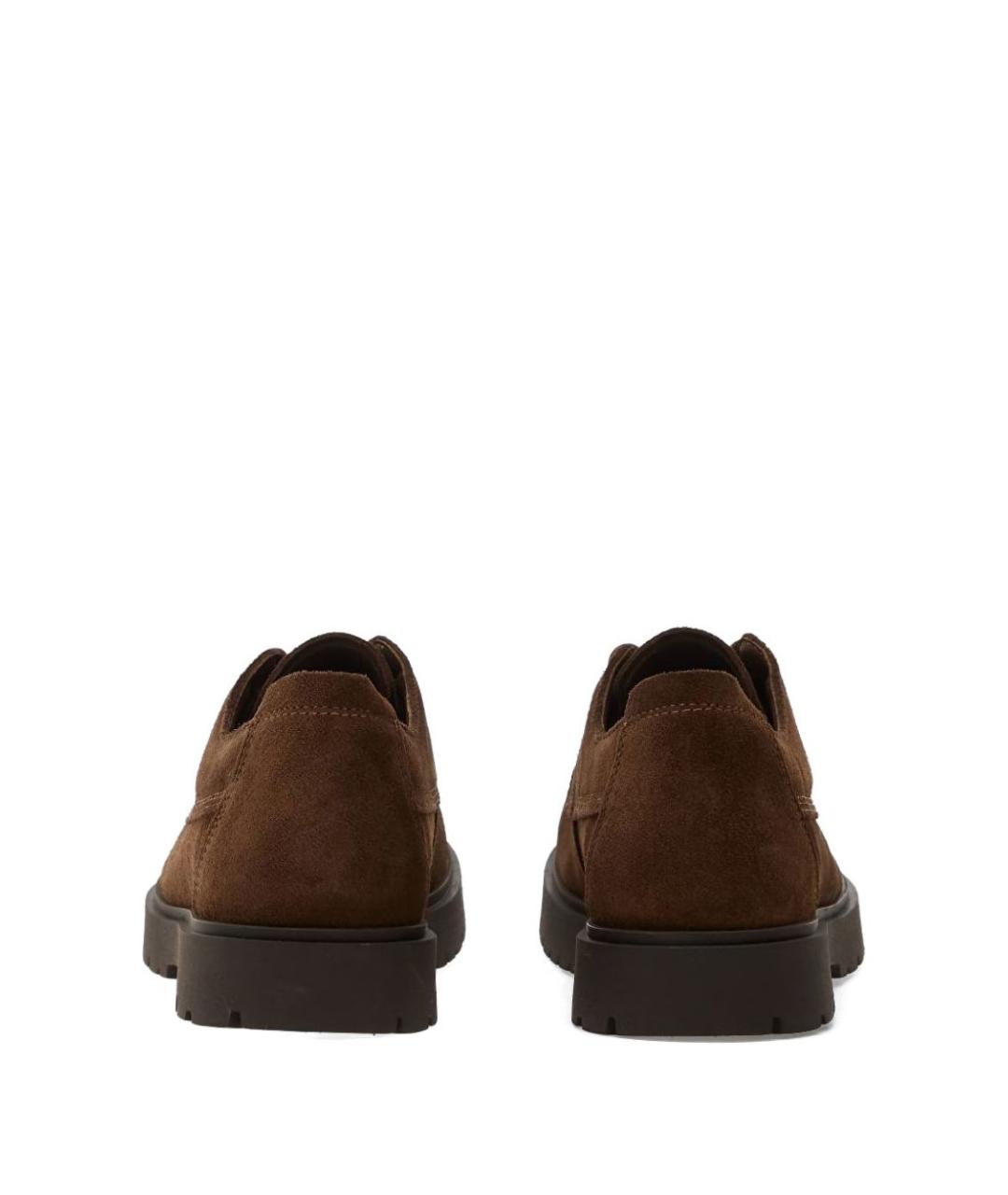 BIRKENSTOCK Коралловые замшевые низкие ботинки, фото 4