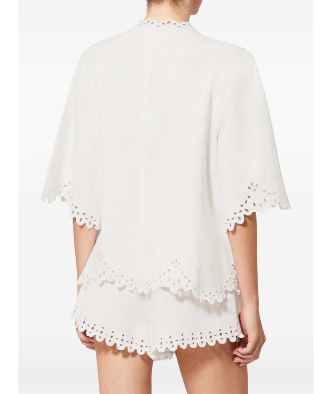 ISABEL MARANT Белая хлопковая футболка, фото 2