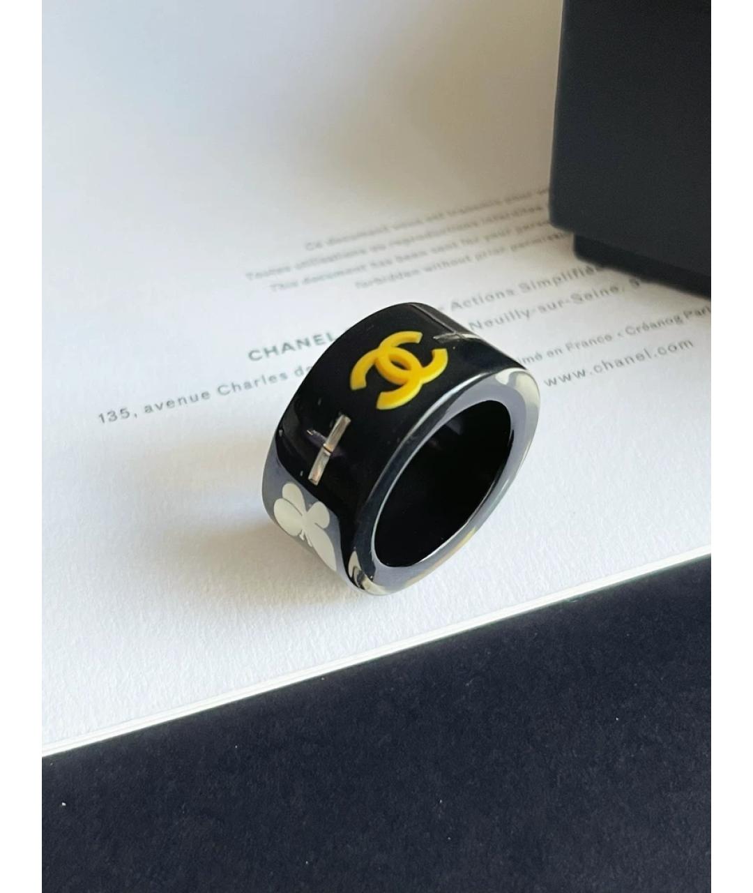 CHANEL Пластиковое кольцо, фото 4