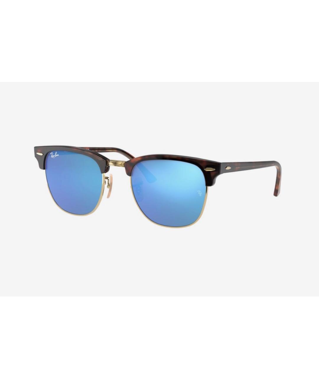RAY BAN Синие пластиковые солнцезащитные очки, фото 4