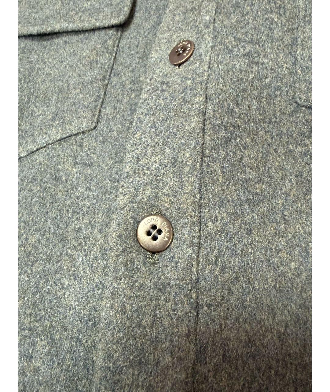 LORO PIANA Синяя кашемировая куртка, фото 2