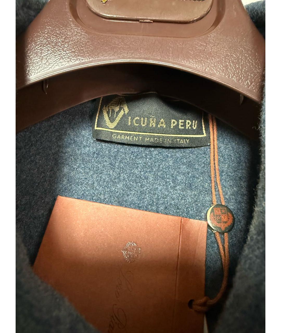 LORO PIANA Синяя кашемировая куртка, фото 5