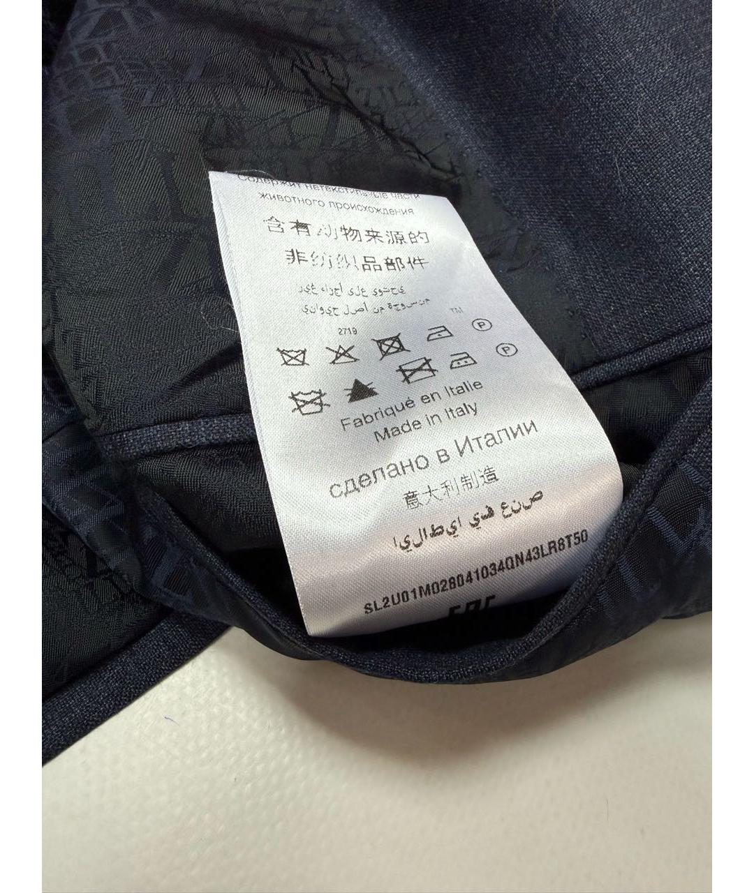 ZILLI Синий классический костюм, фото 6