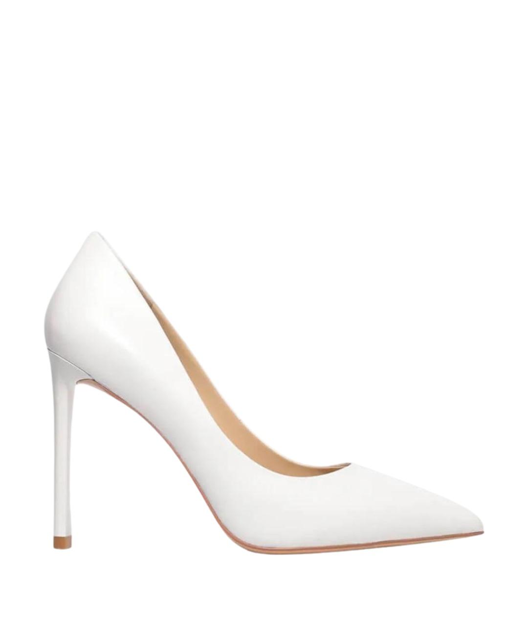 GIANVITO ROSSI Белые кожаные туфли, фото 1