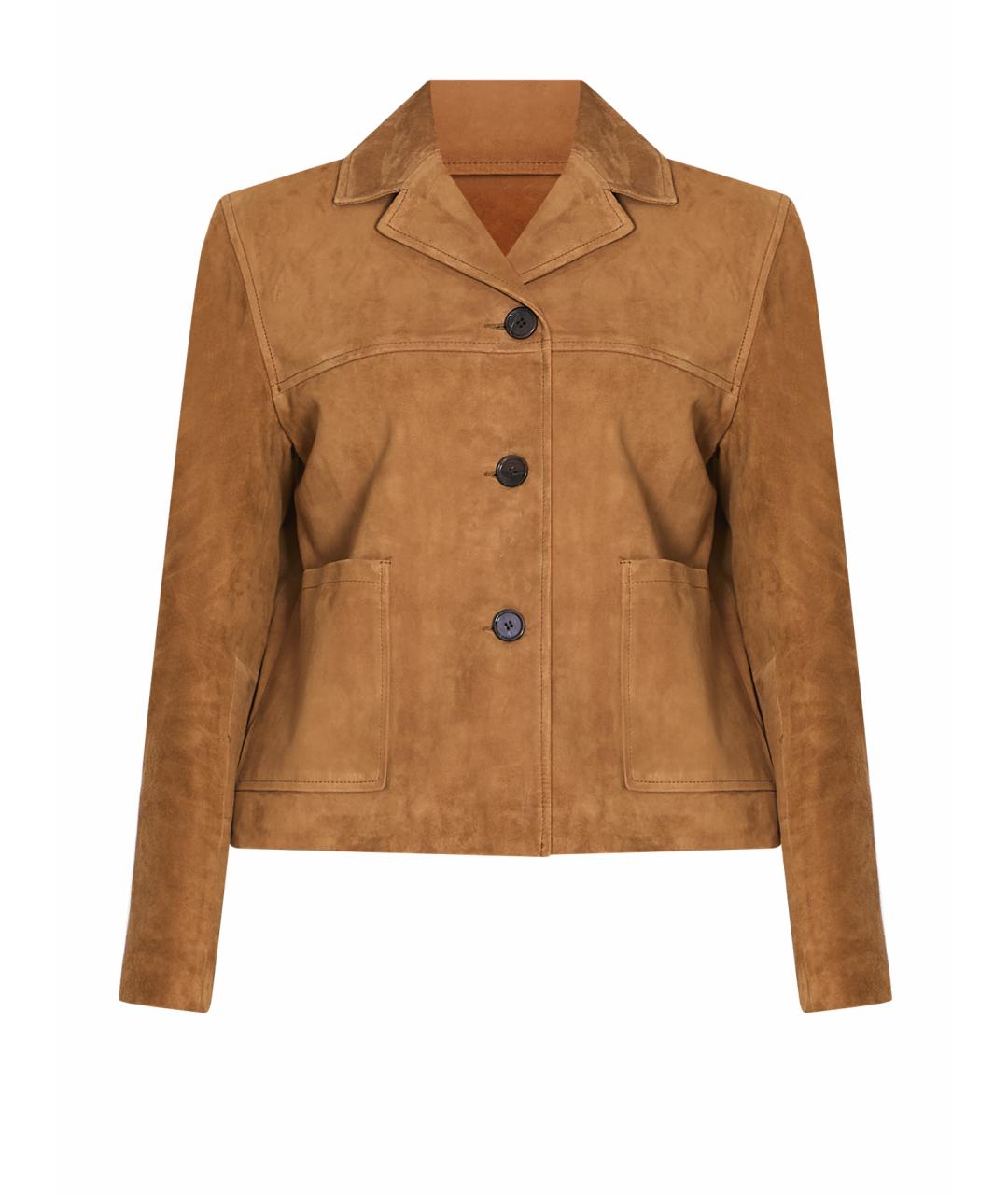 ARMA Коричневая замшевая куртка, фото 1