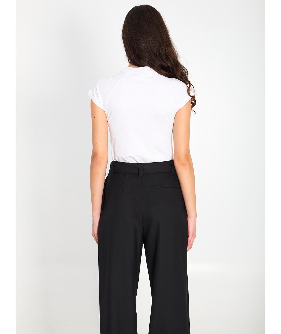 LOEWE Белая хлопковая футболка, фото 5