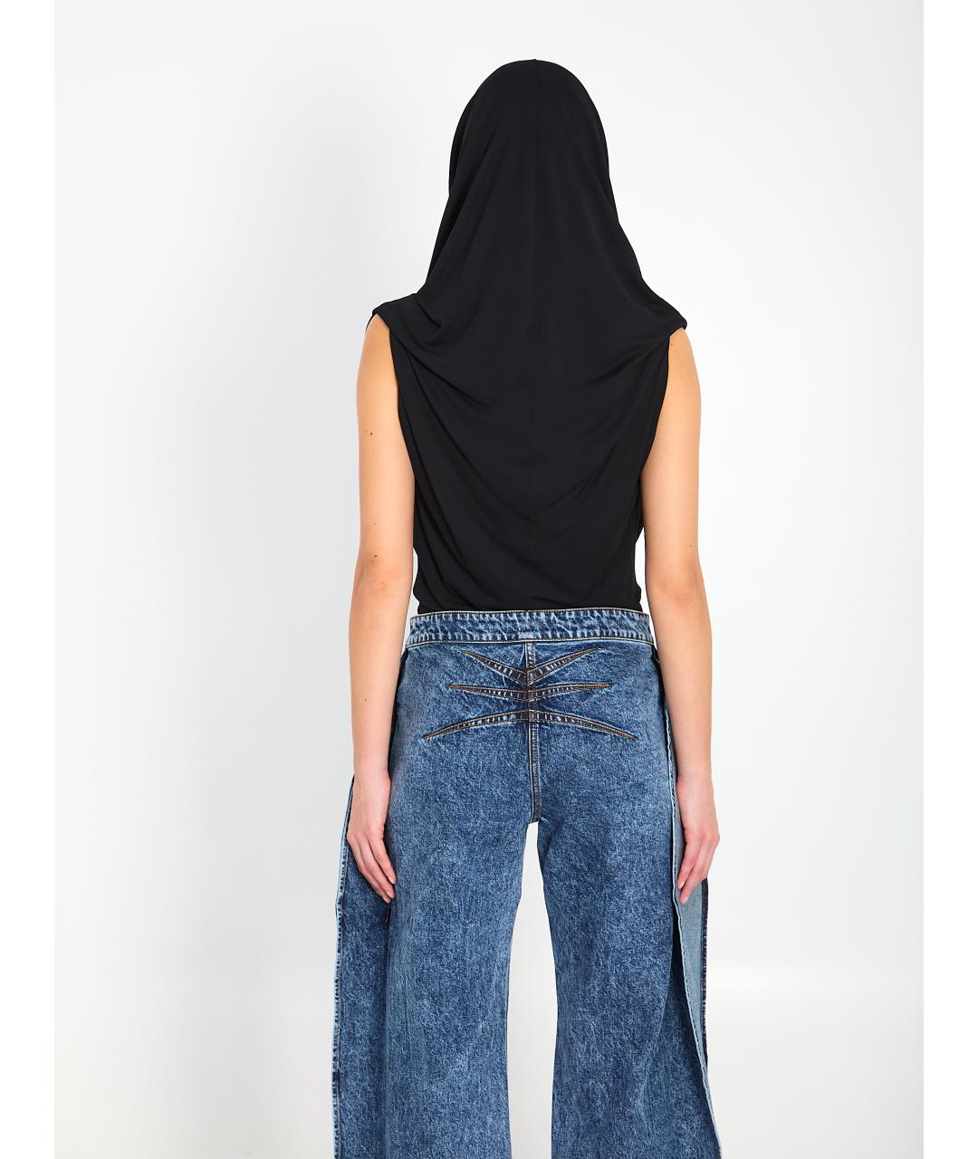 ALAIA Черное вискозное боди, фото 5