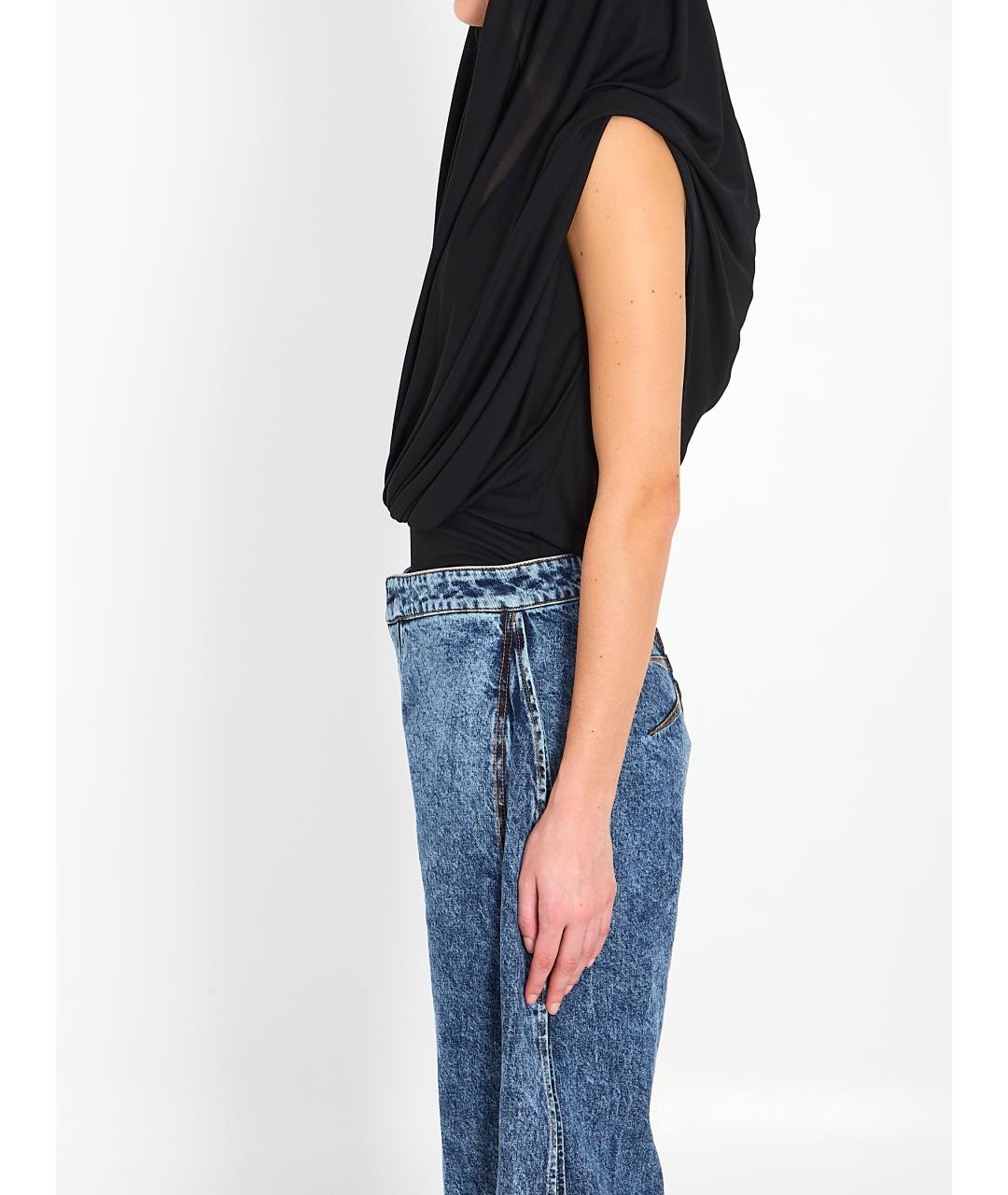 ALAIA Черное вискозное боди, фото 4