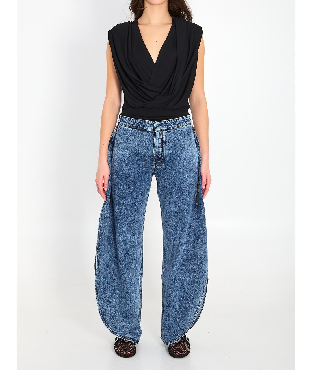 ALAIA Черное вискозное боди, фото 6