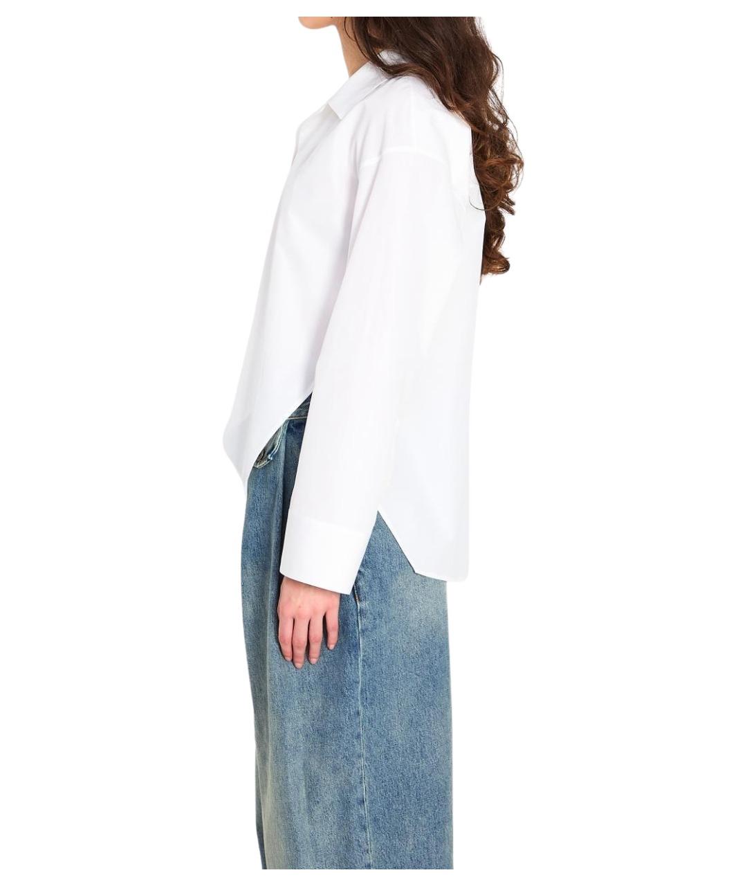 LOEWE Белая хлопковая рубашка, фото 4