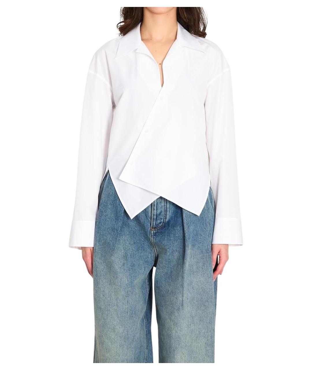 LOEWE Белая хлопковая рубашка, фото 2