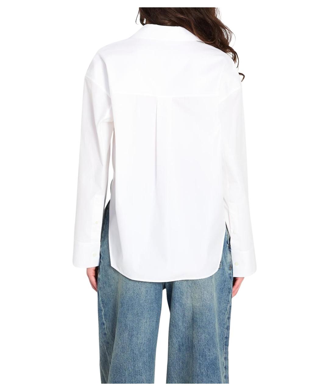 LOEWE Белая хлопковая рубашка, фото 5