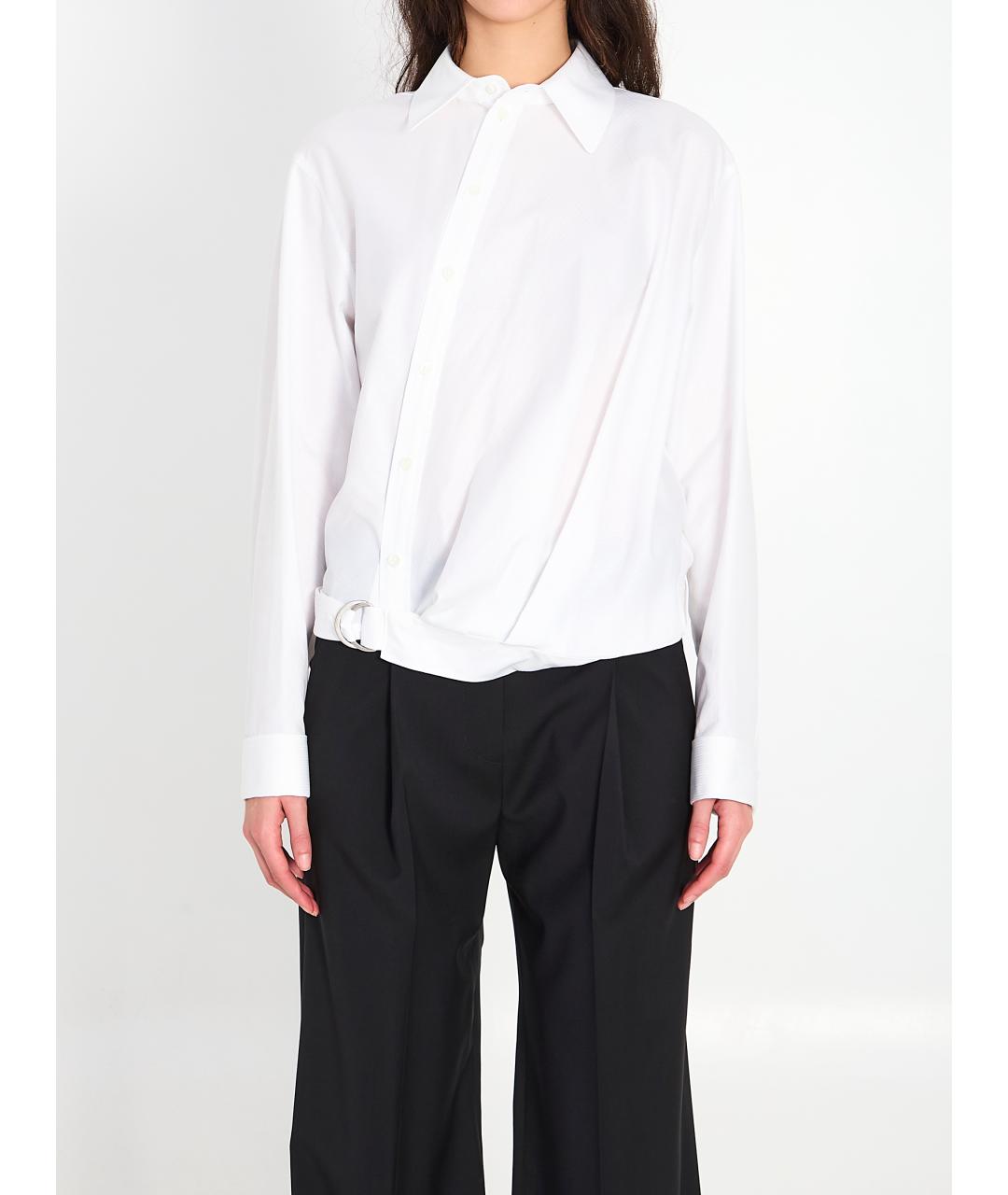 LOEWE Белая хлопковая рубашка, фото 6