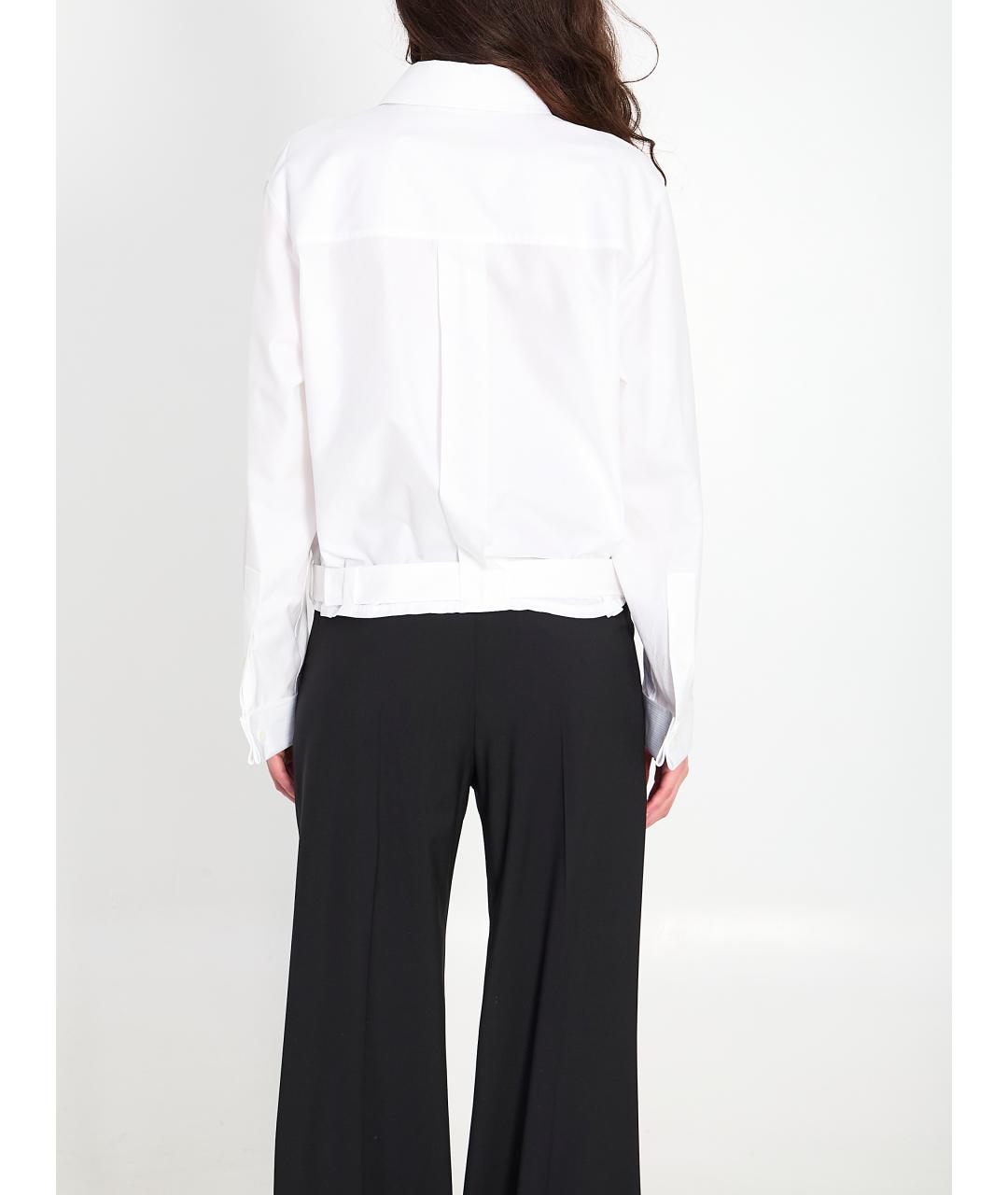 LOEWE Белая хлопковая рубашка, фото 4