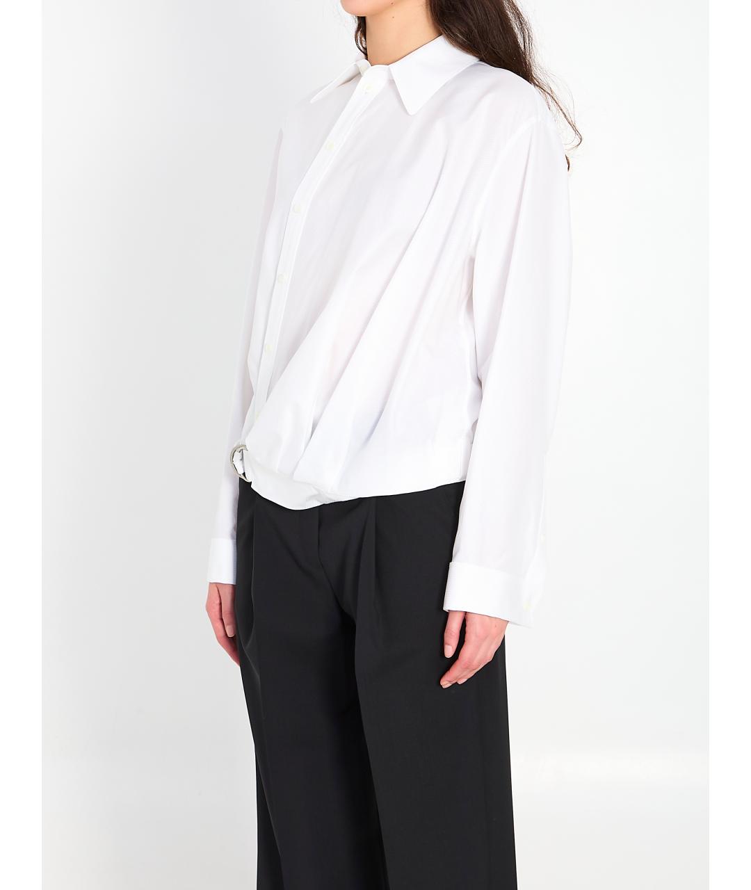 LOEWE Белая хлопковая рубашка, фото 2