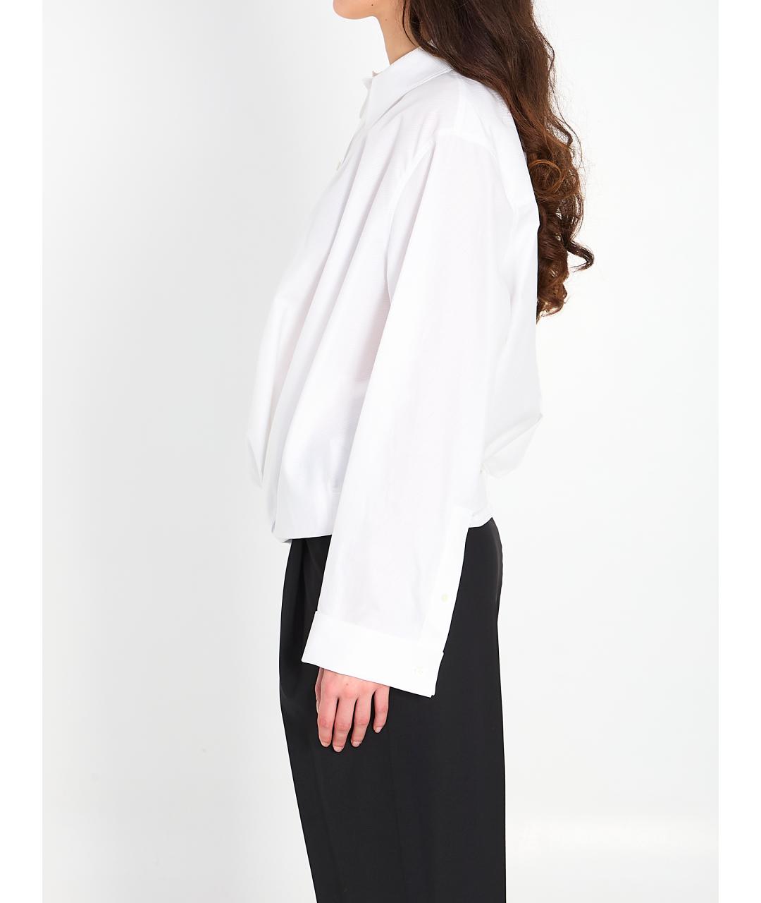 LOEWE Белая хлопковая рубашка, фото 3